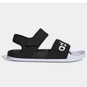 Adidas Adilette Sandal Men's Outdoor Black Sandal Size 13 Brand New